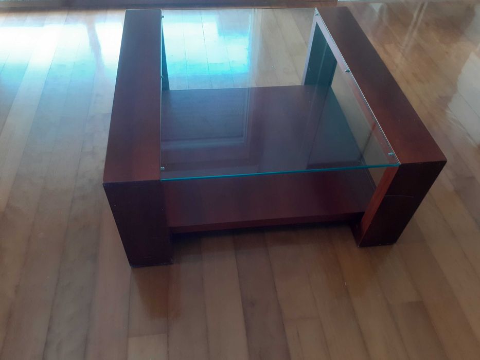 Mesa centro e movel de televisão