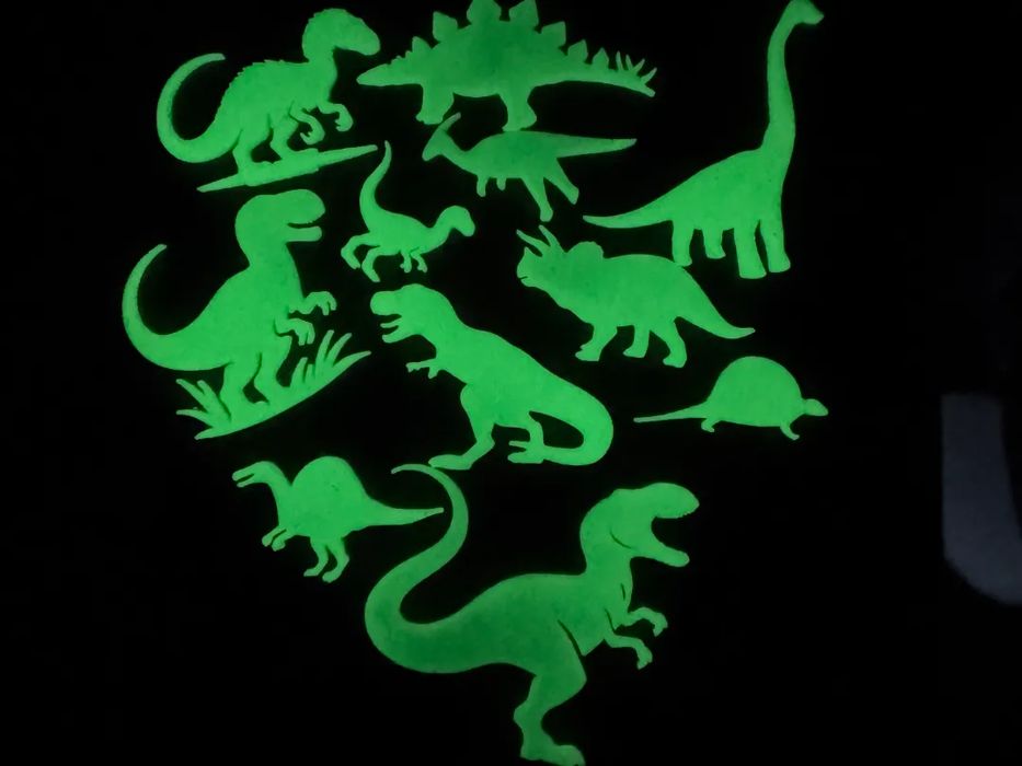 Dinossauros Brilha-no-Escuro para Quarto