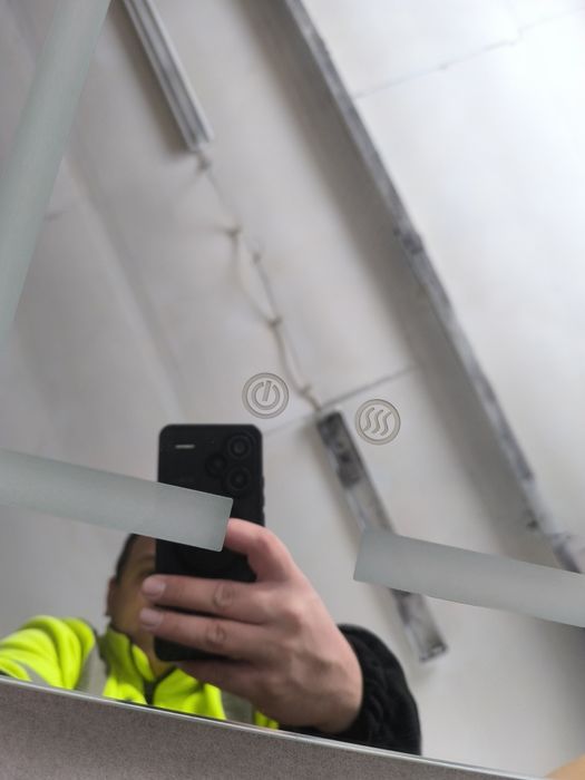 Nowe lustro LED grzane anty para front meblowy do szafki lazienkowej