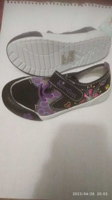 Кеды для девочки Новые стелька 20см Венгрия Supеr Gear