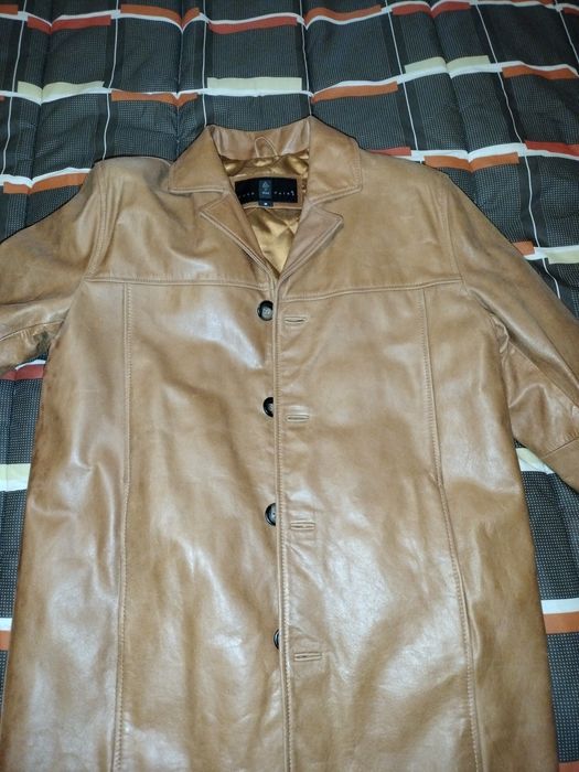 Casaco cabedal em pele homem para venda