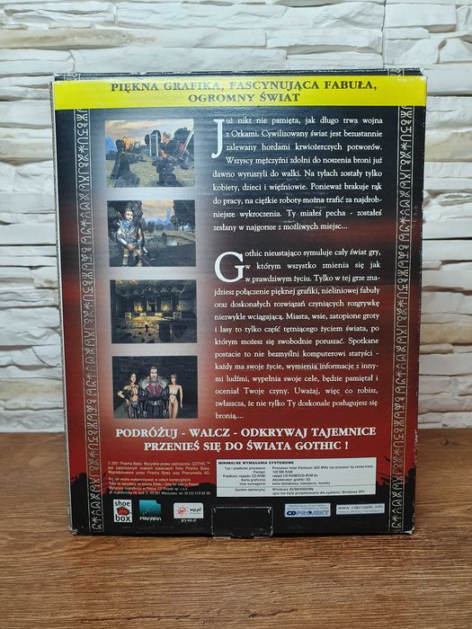GOTHIC 1 - polskie wydanie BIG BOX eXtra Gra PL [PC]