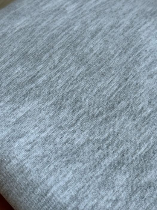 Спортивні штани nike трикотаж двохнитка на резинці xl xxl сірі меланж однотонні найк