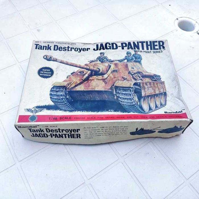 Tank Destroyer Jagd-Panther WWII German Panzertruppe Series da Bandai