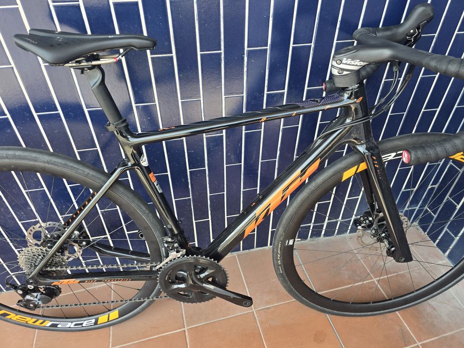Ktm de carbono xs com new race de disco