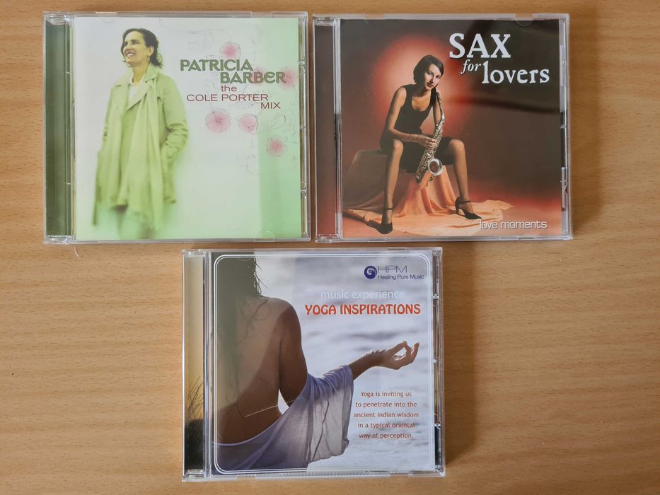 3 CDs audio com música para relaxar