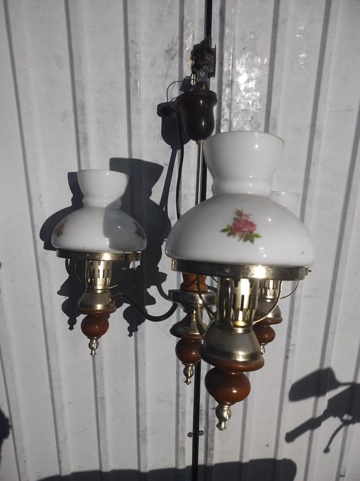 Люстра СССР 3 плафона