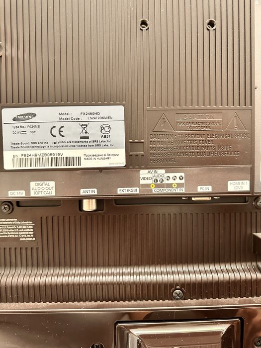 TV/Monitor LED Samsung FX2490HD