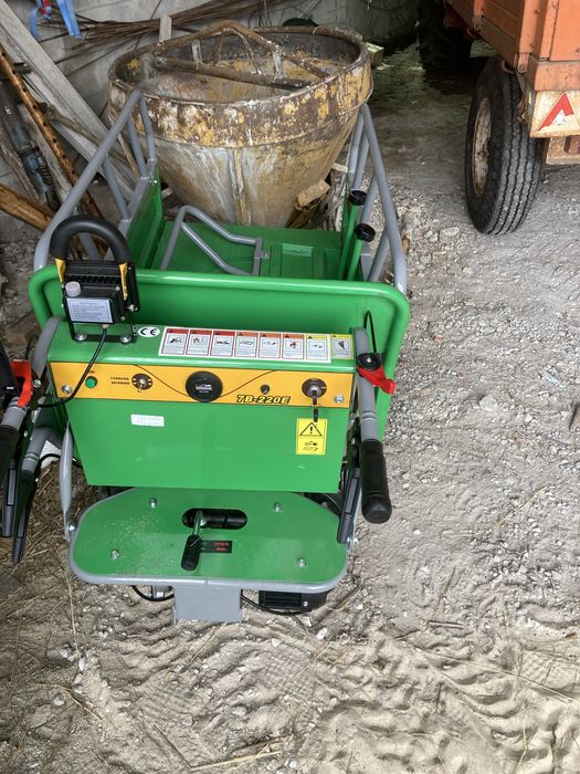 Mini dumper de lagartas eletrico