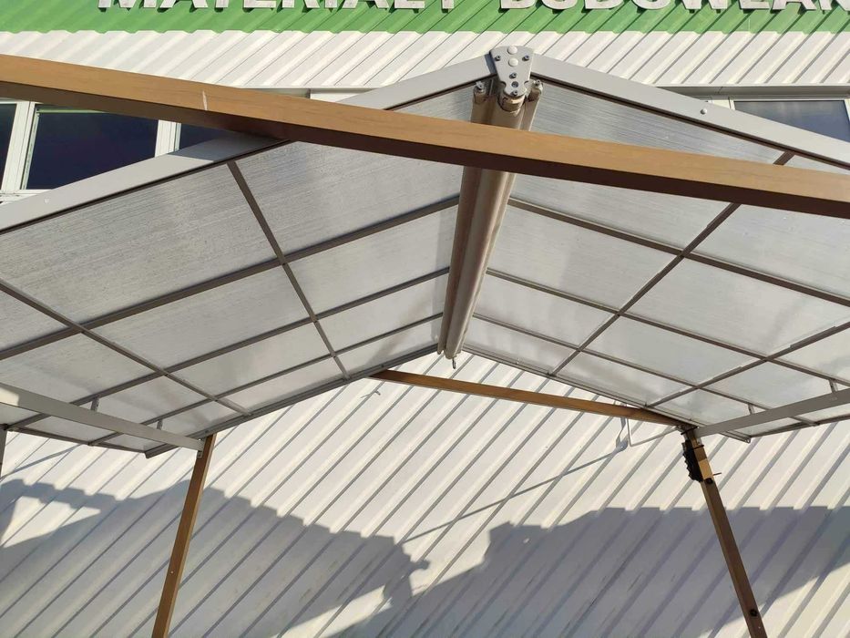 Pawilon ogrodowy Oxia 300x400x279 cm aluminiowy Naterial