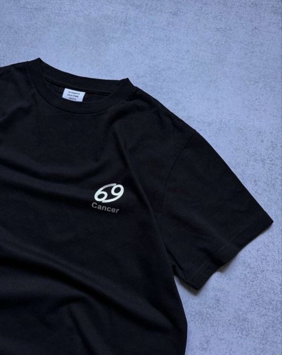 Оригинал футболка Vetements Cancer Tee Black Размер: L ( М ) — zdjęcie 3