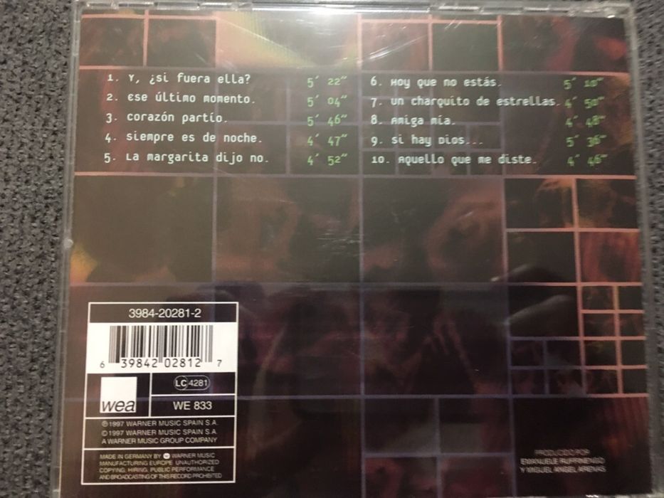 Vendo 2 CDs do Alejandro Sanz