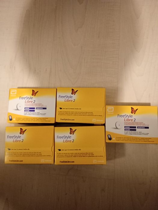 5 czujników Freestyle Libre 2