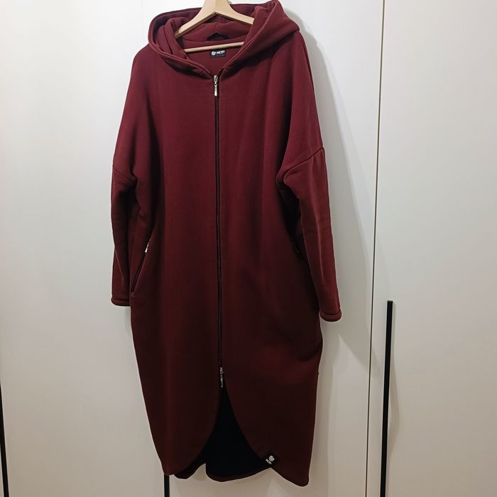 Płaszczobluza MKTP No.2 ciemny burgund, płaszcz, L,stan  idealny