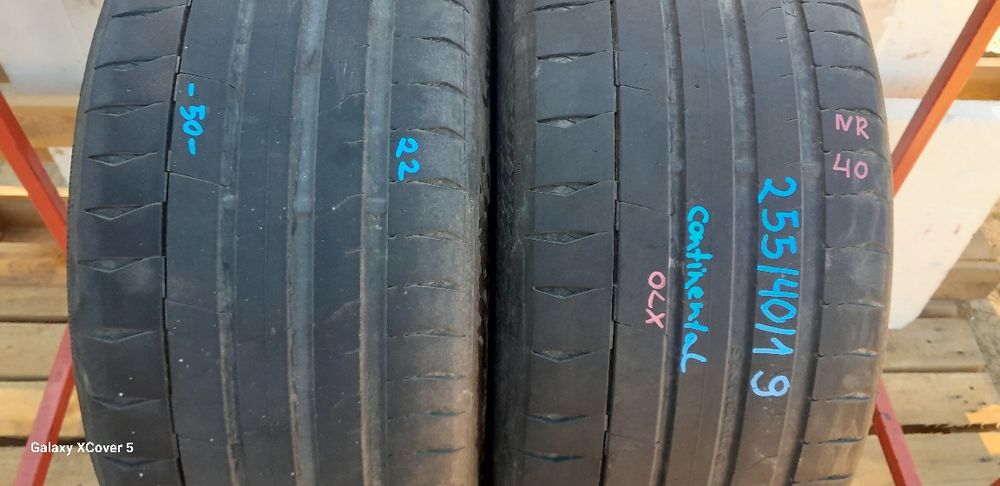 Opony Letnie 255/40/19.CONTINENTAL.Rok 2022.Adres-ZALESIANY 33 A.