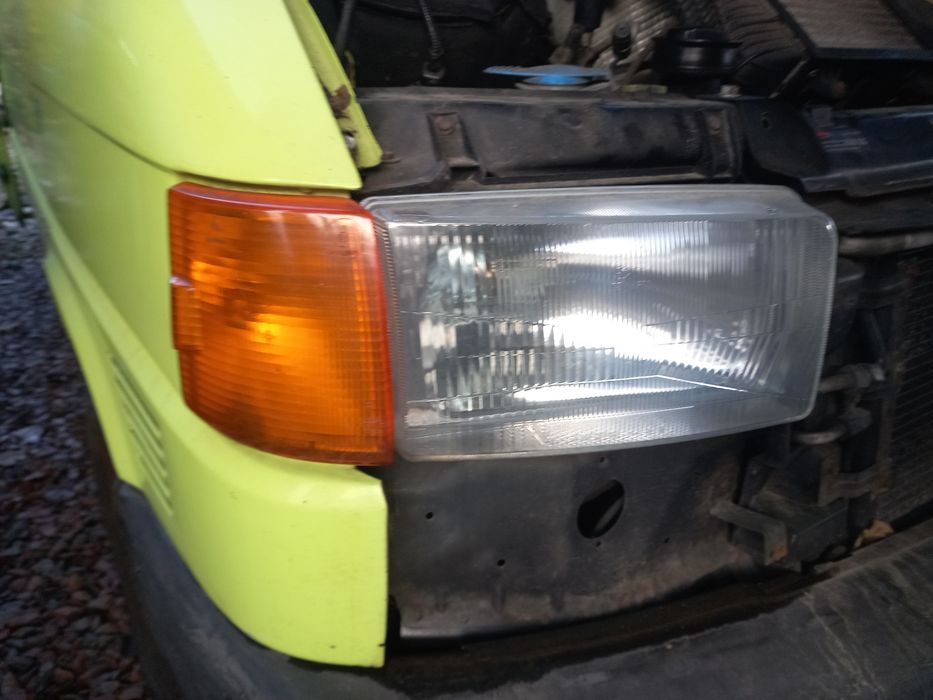 Vw t4 przod kompletny blotniki lampy pas przedni maska