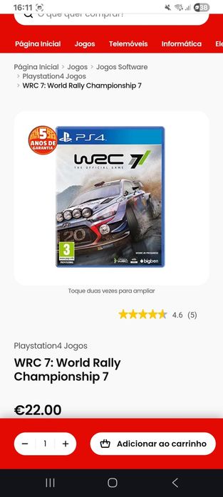 WRC 7 PlayStation 4