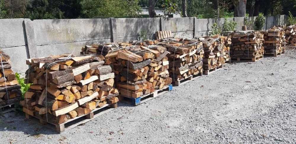 Дрова береза клен колоті колотые доставка