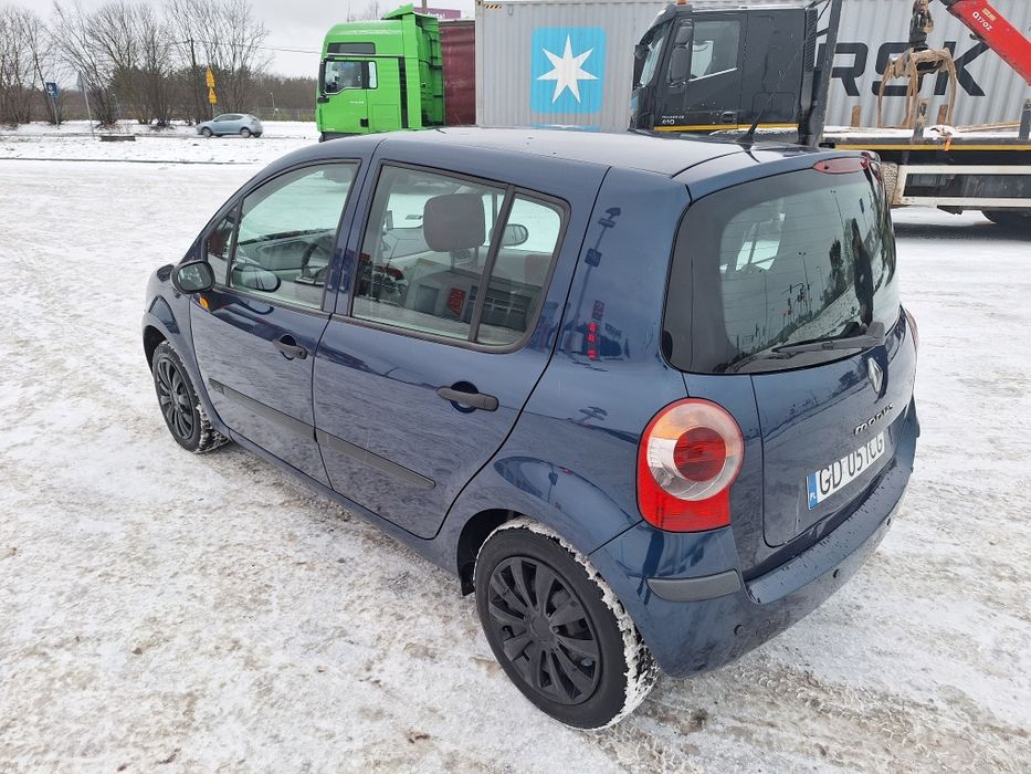 Renault Modus 1.2 16V benzyna rok 2006 tylko 142 tys przebiegu