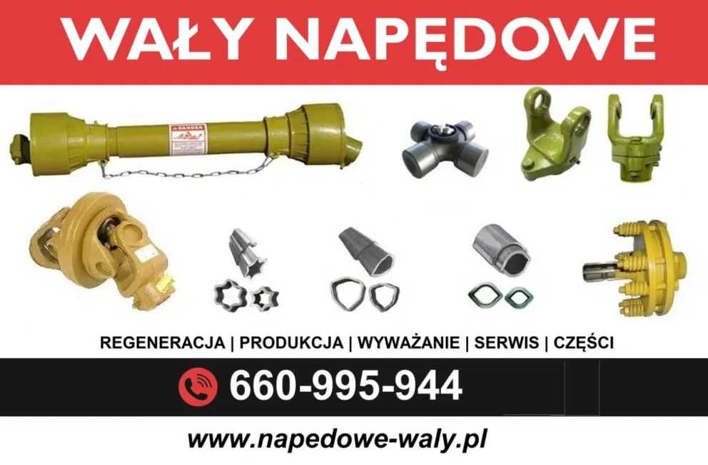 Rura profil wału WOM gwiazda, trójkąt, cytryna, zabierak, krzyżak PTO