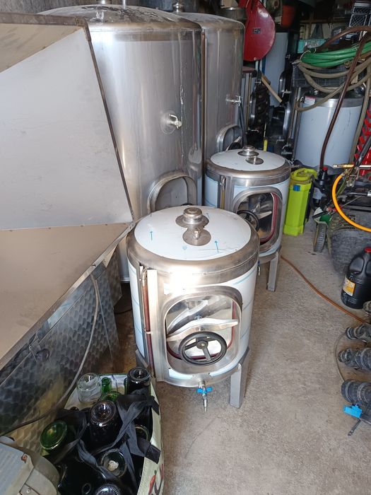 Cuba inox de  100 litros