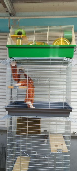 Клiтки для гризунів та птахiв