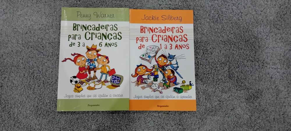 Livro "brincadeiras para crianças de 1 a 6 anos"