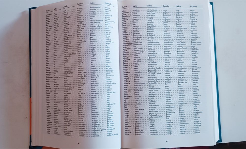 EURO DICIONÁRIO 6 Línguas