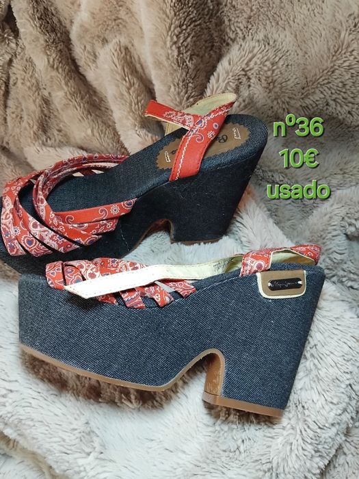 Calcado com pouco uso