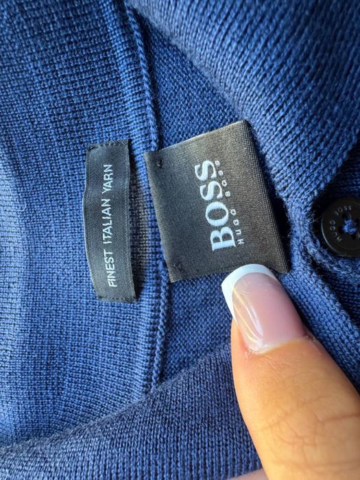 Поло з довгими рукавами Boss,ОРИГІНАЛ,XL