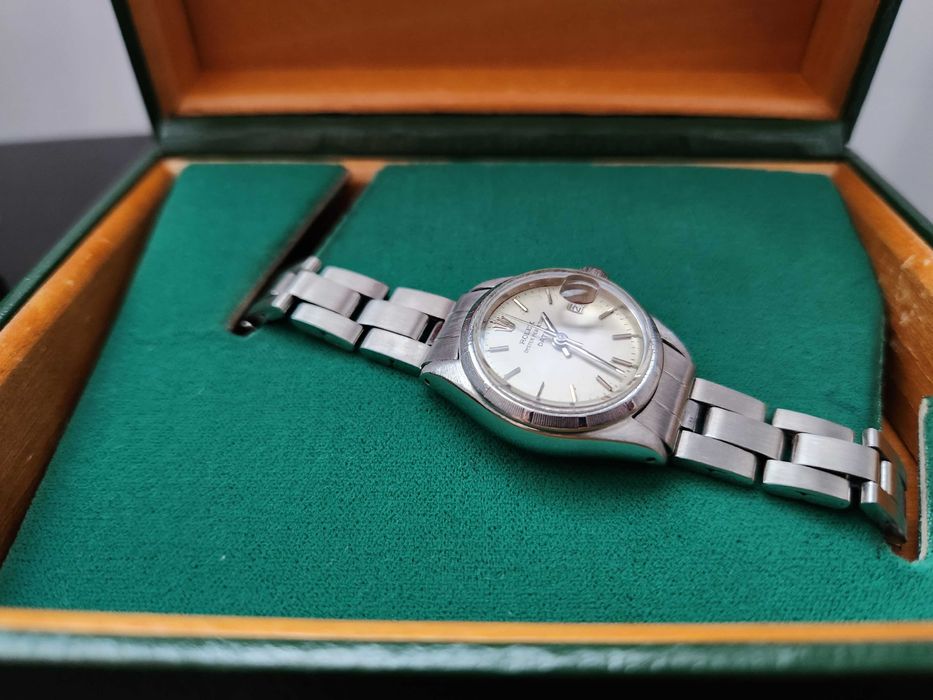 Оригинал винтажные Rolex Oyster Perpetual Lady Date 6919