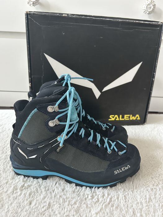 Buty wysokogórskie Salewa r.38  navy/blue