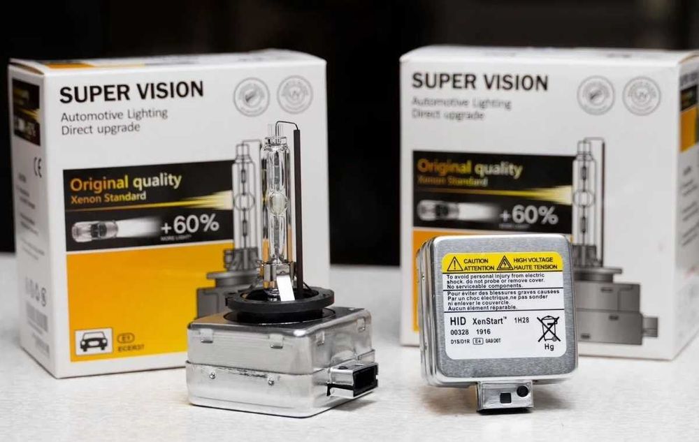 ‼️190грн‼️ КОМПЛЕКТ! 1- 2шт. Лампы Philips ксенона D1S.D2S.D3S.4300k,6000k Osram