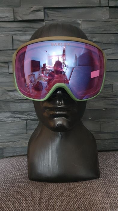 Gogle Oakley CUSTOM Flight Tracker L XL Fog PRIZM Iced Iridium S2 OTG