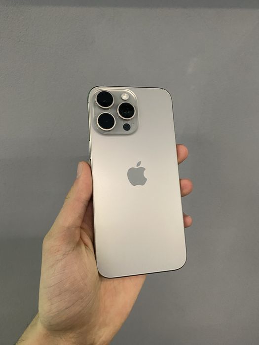 iPhone 15 Pro Max 256Gb Natural Titanium Unlock (Гарантія, Магазин)