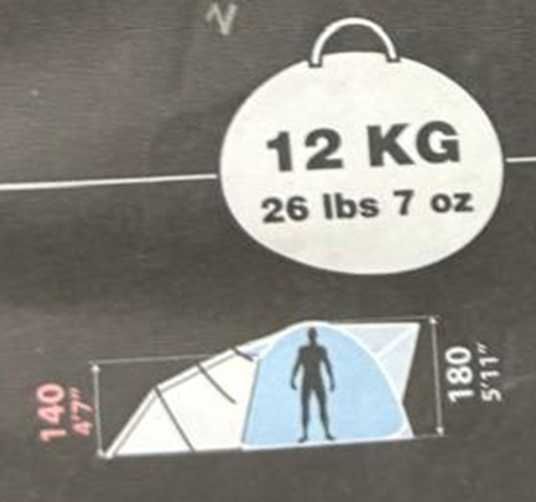 Tenda Quechua Base Seconds 4.1 – 4 Pessoas – Como Nova