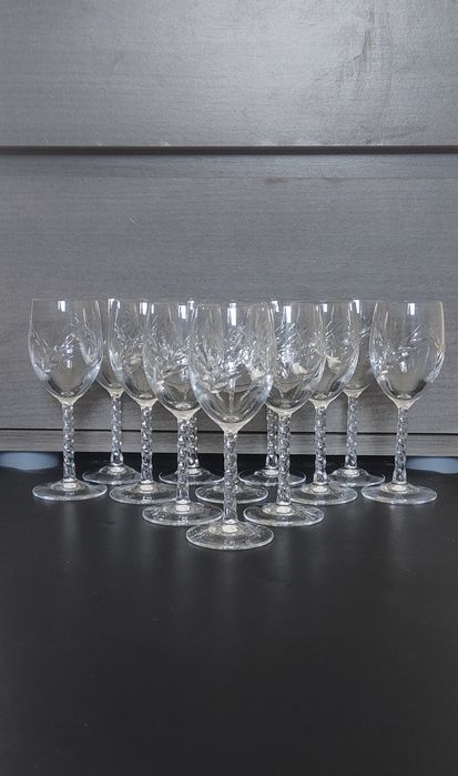 Copos Cristal d'Arques Fleury Taille Epi