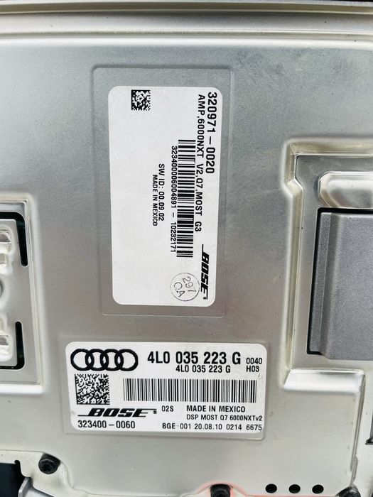 Посилювач Усілок Музики Bose Босе Audi Q7 4L Розборка Ауді Шрот