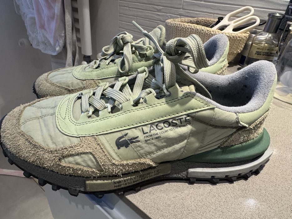 Tenis lacoste elite active c/novos usados 1 vez