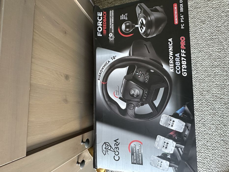 KIEROWNICA Cobra GT987FF Pro  Pc,Ps4,Xbox one