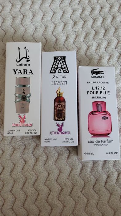 Парфуми жіночі/чоловічі