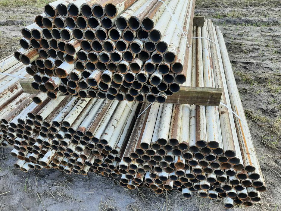 PROMOCJA - Słupki ogrodzeniowe fi-51mm dł-2,16m wiata siatka