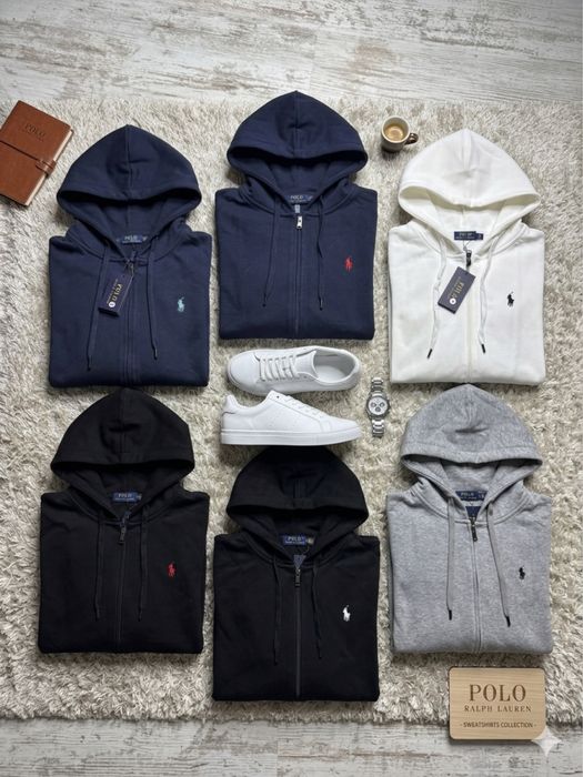 Зіп-худі Polo Ralph Lauren | Розміри S–XXXL | Доставка 1–2 дні