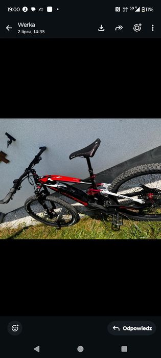 Rower elektryczny MTB Enduro  Fantic