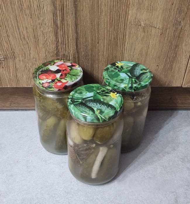 Ogórki kiszone ekologiczne