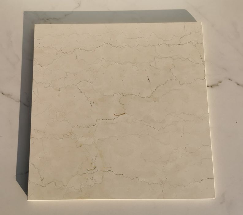 Marmur 40x40x1.3 Bianco Perlino  Rosa Perlino Płytki marmurowe