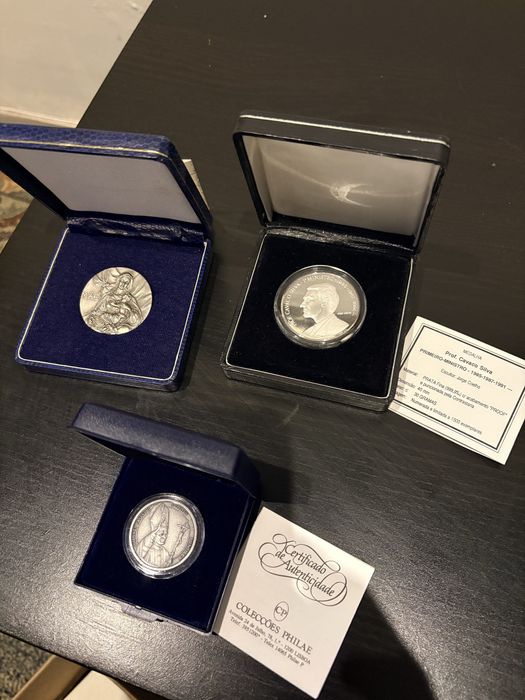 Moedas Prata Fina 999,9%