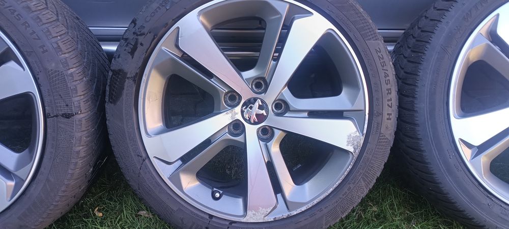 Felgi 17 opony zimowe Peugeot Citroen 5x108 Berlingo Partner  308