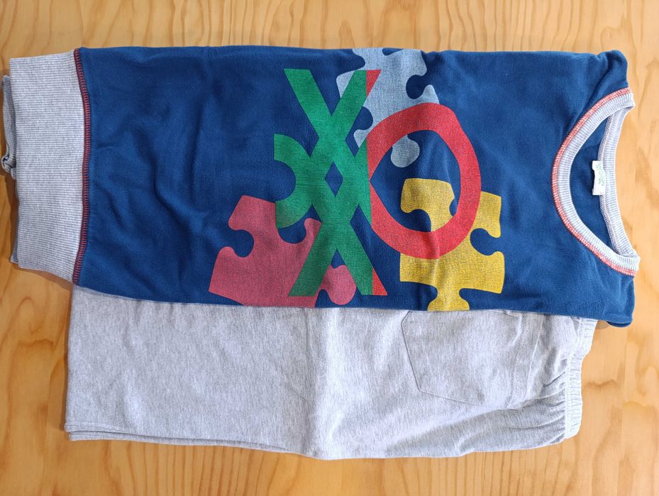 2 Pijamas de rapaz. Benetton. 11-13 anos.
