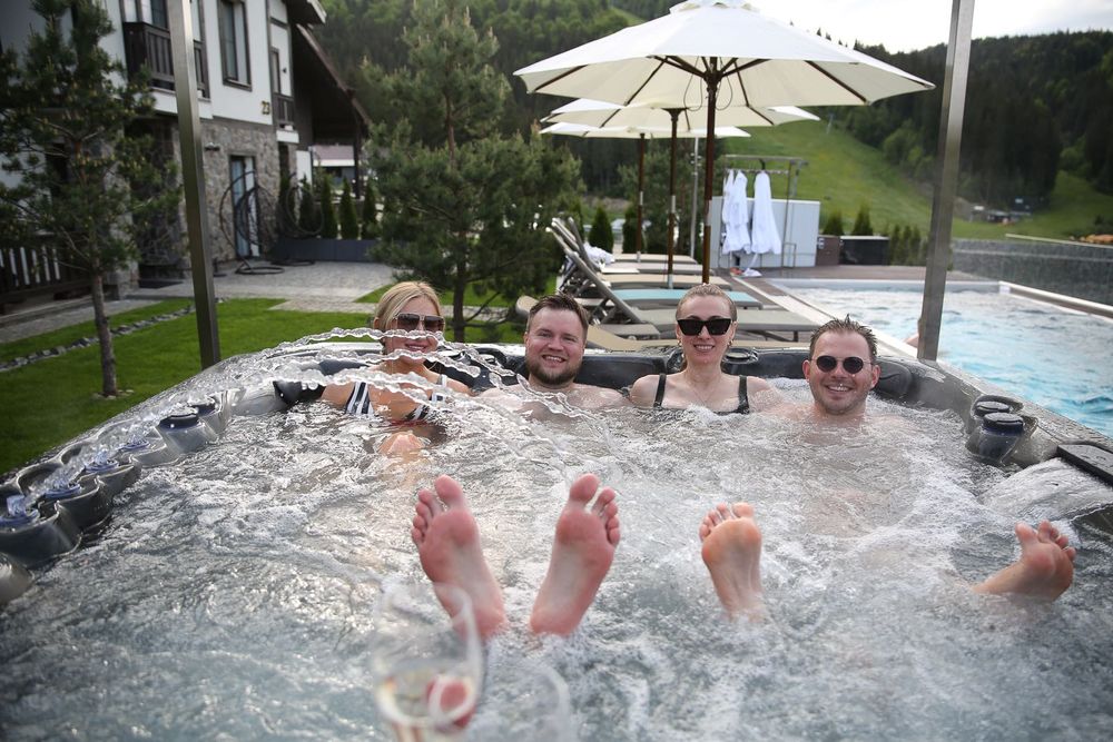 Jacuzzi ogrodowe Barcelona PlatinumSpas 2026 5osobowe 4pompy PROMOCJA!